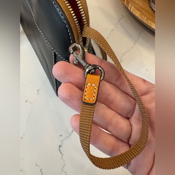 Dooney & Bourke Cameron Crossbody in Midnight Blue Leather - Picture 12 of 17